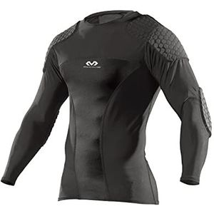 Mcdavid Dive uniseks shirt met beschermingsuitrusting, zwart.