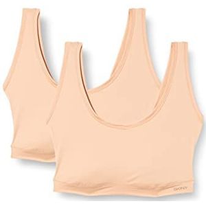 Skiny Damesbustier (verpakking van 2 stuks), Adobe