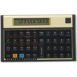 Hewlett Packard -Packard F2230A#B12 HP12c Financiële rekenmachine Zwart