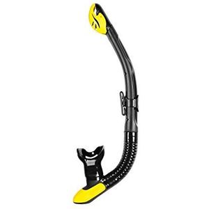 MARES - Ergo Dry snorkel zwart en geel