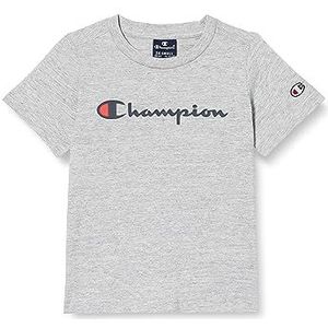 Champion Legacy American Classics B - S-s Crewneck T-shirt voor jongens, grijs.