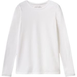 United Colors of Benetton henley dames hemd, bianco 101