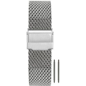 Masar 10 tot 24 mm BiG Mesh Ø 1 mm – horlogeband van mesh, Milanese, Milanees – universeel – 4 veerpennen 1 gereedschap