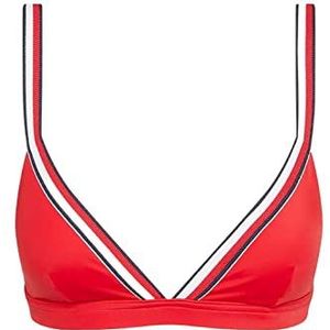 Tommy Hilfiger Triangle Rp Driehoekige clips voor dames, Primair Rood