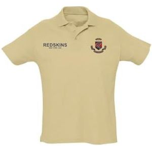 REDSKINS Junior Redskins T-shirt polo sweatshirts pour garçon et fille t-shirt unisexe pour enfant, beige#a, 12 ans
