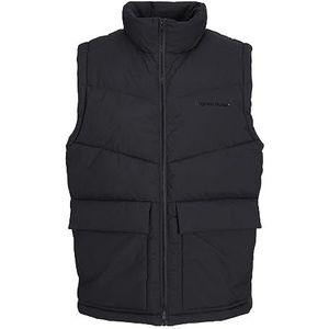 JACK & JONES Jorvesterbro Sn herenvest, zwart, XL, zwart.