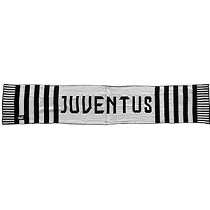 JUVIR|#JUVENTUS FC Jacquard sjaal met jacquard-logo, heren, zwart, L