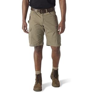 Wrangler RIGGS Workwear Cargoshorts voor heren, schors