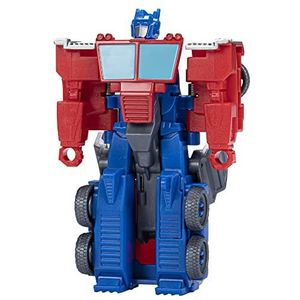 Transformers Earthspark, Optimus Prime 1-Step Flip Changer figuur, 10 cm, vanaf 6 jaar