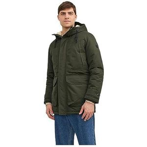 JACK & JONES Jjeclip Parka Sn Parka voor heren, Rosin