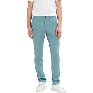 TOM TAILOR Travis Slim Chino voor heren, 30105, donkergroen