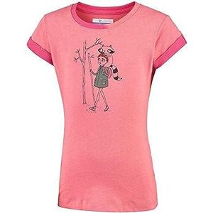 Columbia Lost Trail T-shirt voor meisjes, Koraal