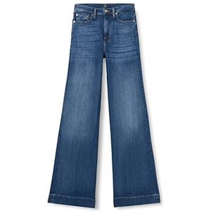 7 For All Mankind Modern Dojo Soho Jeans, lichtblauw, regular dames, lichtblauw, eenheidsmaat, lichtblauw