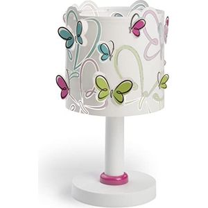 Dalber Tafellamp voor kinderen, bedlampje vlinders