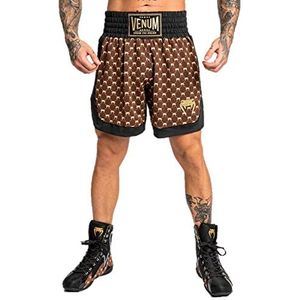 Venum Venum Monogram Boxing Shorts Heren, Zwart/Bruin