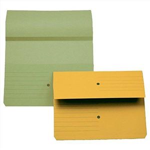 4Mat company 3240 02 Woodstock Kanguro snelhechtmappen 32,5 x 25,5 cm, 225 g/m², 10 stuks, groen