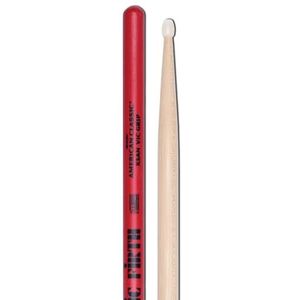 Vic Firth American Classic Extreme 5AN Baguettes, Vic Grip, Amerikaanse hickory, houten punt