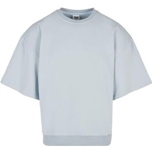 Urban Classics Summerblue Sweatshirt met korte mouwen voor heren, 3XL, summerblue