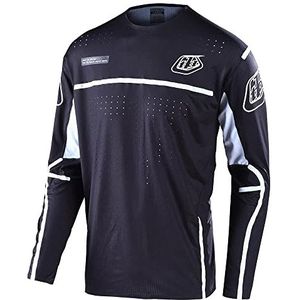 Troy Lee Designs Sprint Ultra Jersey; Lines Black/White SM, Noir Blanc, S