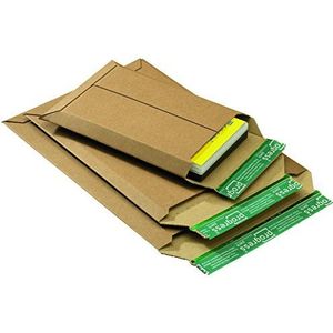 Smartbox Verzendtas van karton, Safe Well, 3A, 23,5 x 33,7 cm, bruin, 25 stuks