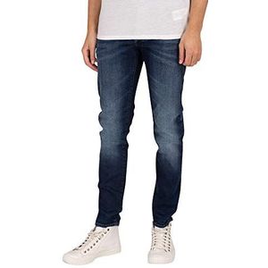 G-STAR RAW Heren Slim 3301 Slim Jeans, Blauw (gedragen in dusk blauw C296-B843)