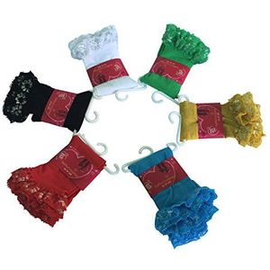 The Collection New York Doll Collection 6 stuks leggings panty's passen 18 inch / 46 cm mode poppen panty pop kleding accessoires