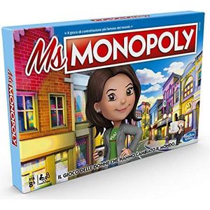 Hasbro Monopoly – mevrouw Monopoly – spel in doos – meerkleurig – E8424103