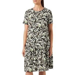 Gerry Weber 885006-66419 damesjurk, Groene print.