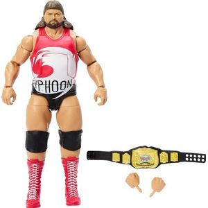 WWE Elite HVY89 actiefiguur en accessoires, 15,2 cm verzameltyfoon met 25 gewrichtspunten, realistische look en verwisselbare handen, 15,2 cm