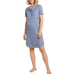 CALIDA Sweet Dreams Chemise de nuit pour femme, Bleu provence., 34-36