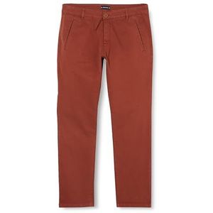 Armor Lux Chino rechte broek voor heren, Deep Paprika