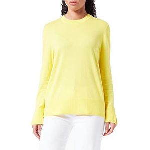 BOSS C_fonneta Dames Sweater Knitted_Shiny Yellow 731, L, Geel glanzend 731
