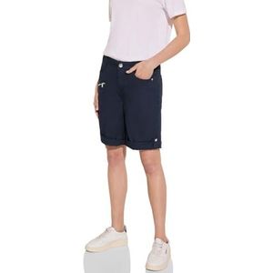 Street One Sportieve bermuda voor dames, donkerblauw, 34 W, Donkerblauw