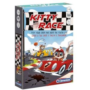 Clementoni - Kitty Race Jeu de plateau Multicolore 16566