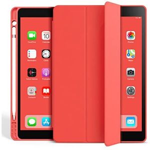 Beschermhoesje voor iPad mini 4/5 7,9 inch met penhouder, Smart Case Cover met Smart Case Cover (rood)