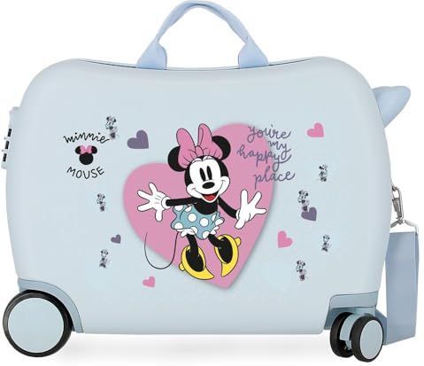 Disney Minnie My Happy Place, Blauw, Koffer voor kinderen