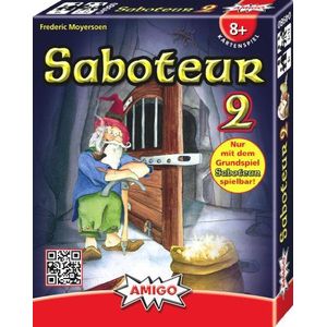 Amigo Saboteur 2 - Duitse versie | Geschikt voor kinderen vanaf 8 jaar | 2-12 spelers | Speelduur ca. 30 minuten