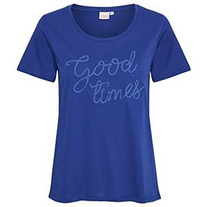 Cream crdittie dames t-shirt, Sodaliet Blue