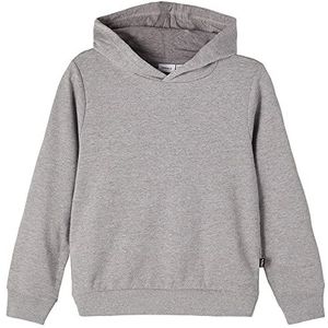 Name It Nkmleno Ls Sweatshirt met capuchon, motief Syroop, 122-128, Maple Syroop