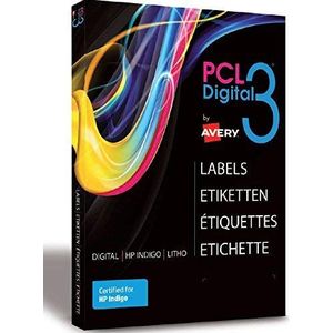 Avery Spanje pcl3-r - etiketten van papier, voor digitale vingers, rood