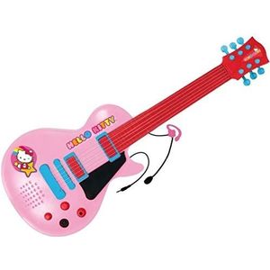 Reig/hellokitty - 1505 - Elektronische Gitaar Met Microfoon - Hello Kitty