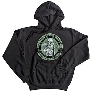 The Mandalorian Hoodie - Uniseks - Maat S-XXL, zwart.