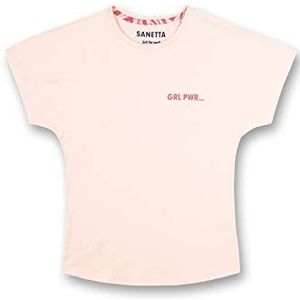 Sanetta roze meisjes t-shirt, Roze