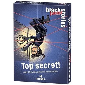 black stories Junior Top Secret!: Löst 50 streng geheime Kriminalfälle