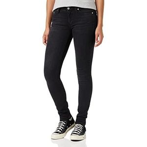 Calvin Klein Jeans Ckj damesbroek Mid Rise Skinny 011, Zwart gewassen