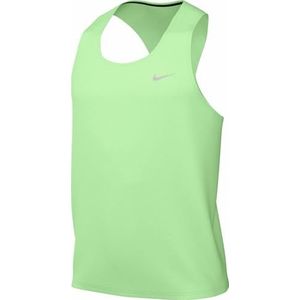 Nike Heren Shirt M Nk Df Fast Singlet, Vapor Green/Reflective Silv, FN4229-376, L
