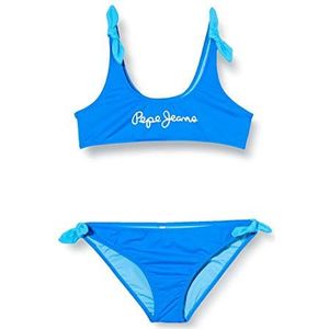 Pepe Jeans New Saigon bikini riem meisjes, blauw (554 554)