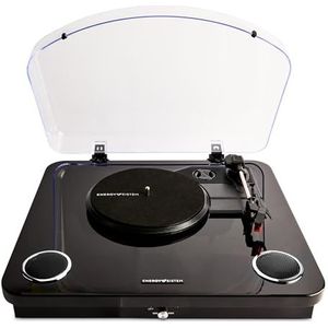 Energy Sistem Blackspin platenspeler (10 W, vinyl, RCA, USB-poort, Bluetooth, Bluetooth out, bamboe)