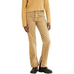 TOM TAILOR Denim Emma Slim Straight Jeans voor dames, 31262 - Apple Cinnamon Brown