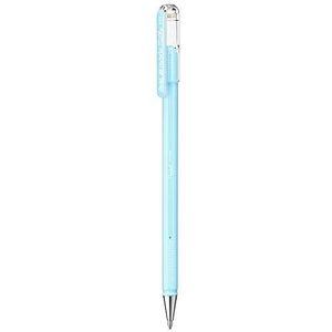 Pentel K108-P Hybrid Milky Rollerball Gel roller, pastelblauw, 12 stuks